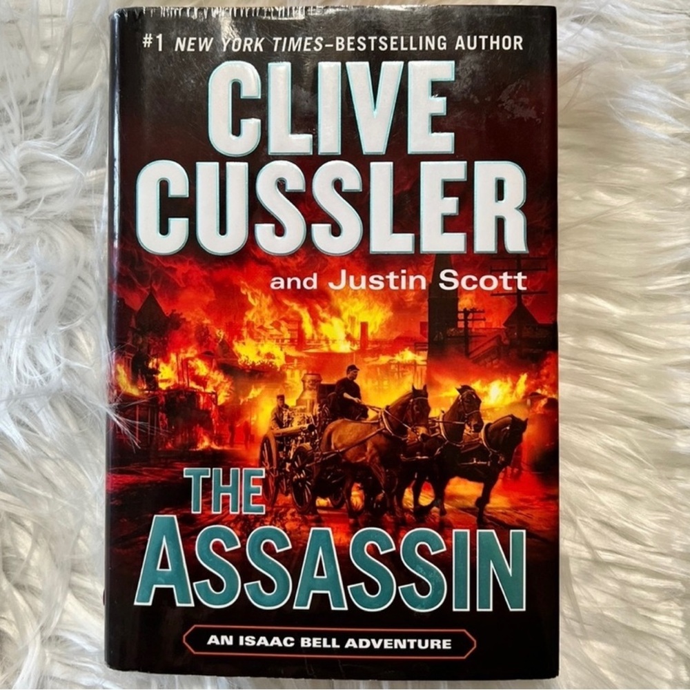 Clive Cussler The Assassin Isaac Bell Adventure Hardcover Book Justin Scott 2015